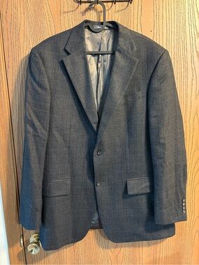 Vintage 100% Wool Oscar De La Renta Men’s Suit Jacket